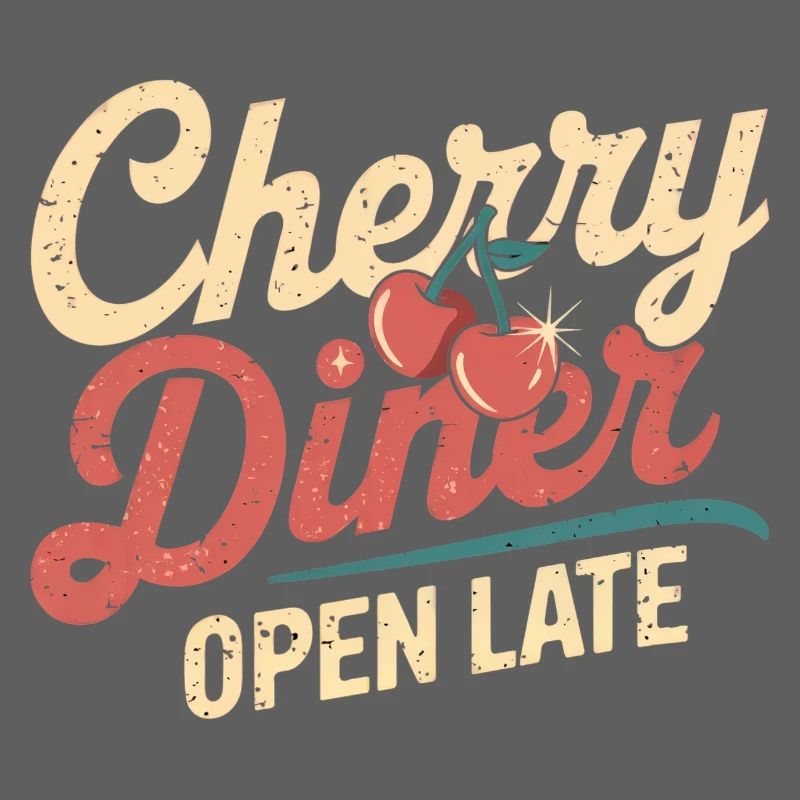 Cherry Diner – Style Café Rétro