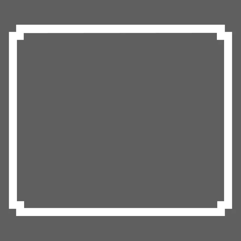 Pixel Frame 8-Bit Text Box