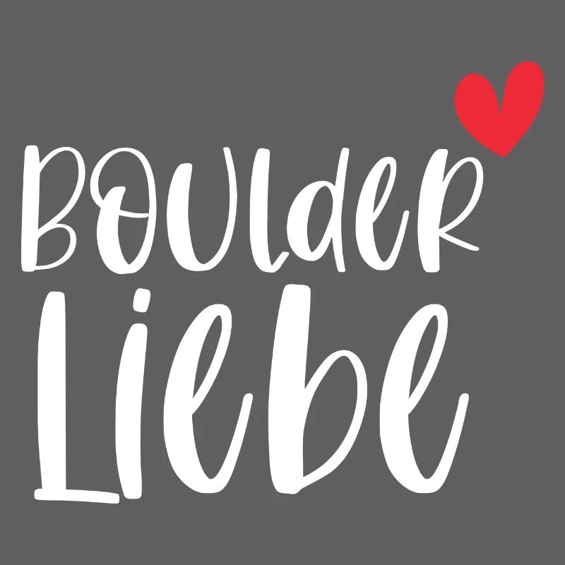 Bouldern Boulder Liebe Klettern Berge Geschenk