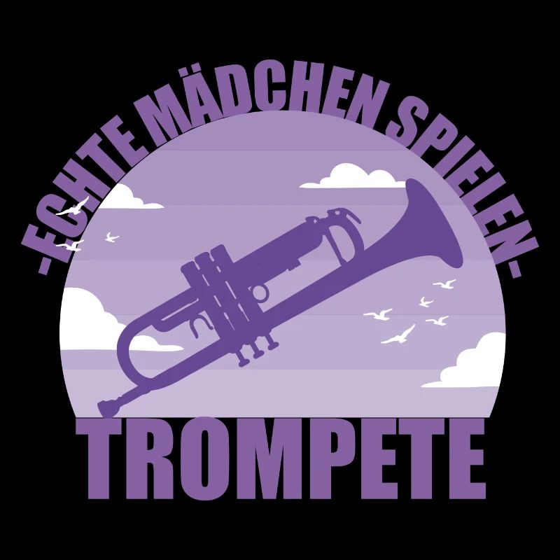Trompete Musikerin Instrument Mädchen Geschenk