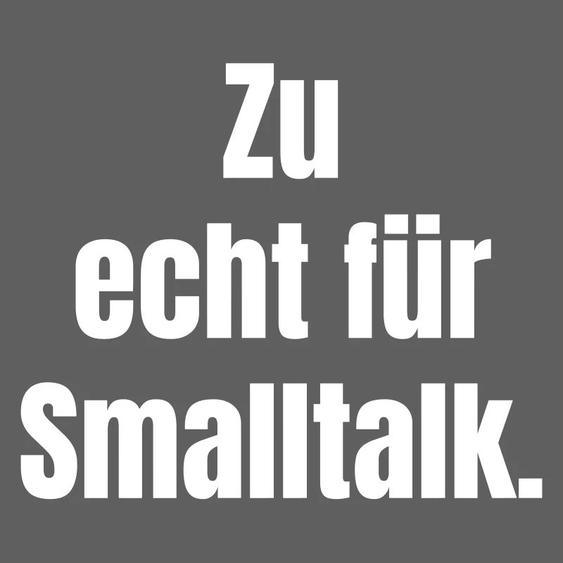 Too real for small talk