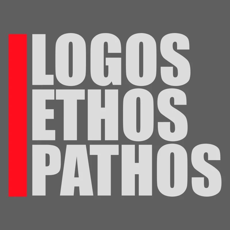 Logos Ethos Pathos Rhetoric Philosophy Student