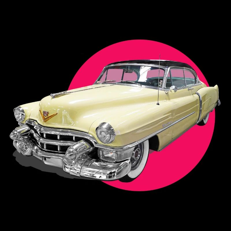 Youngtimer car adore Cadi Chevy Retro Car Oldtime