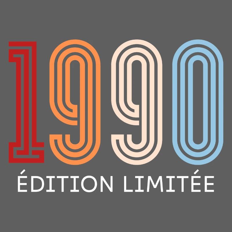 1990 édition limitée vintage