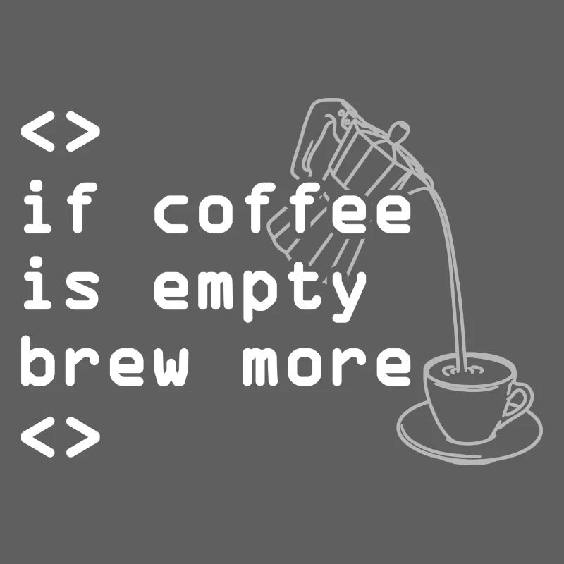 Coffee Code Saying More Brews
