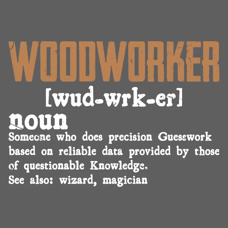 Conception d’une faute de frappe rustique pour menuisier