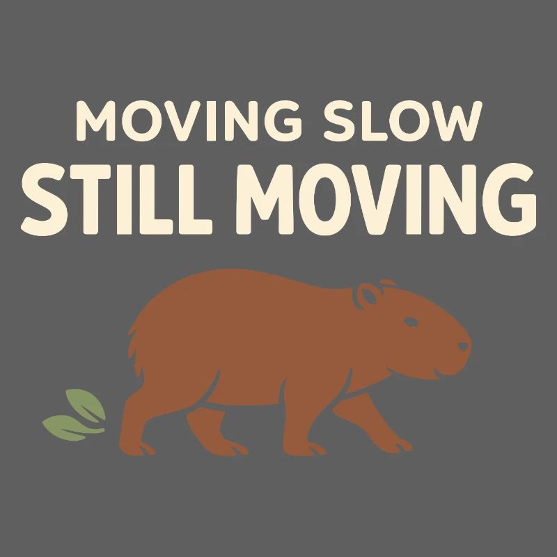 Cute Capybara Stress Reliever, No Stress,