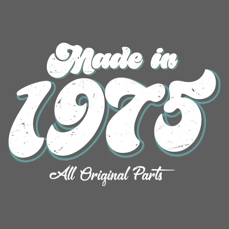 Vintage 1973 Retro Typography Design