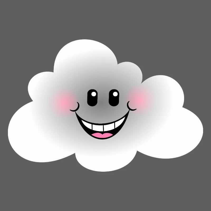 Glückliche Wolke