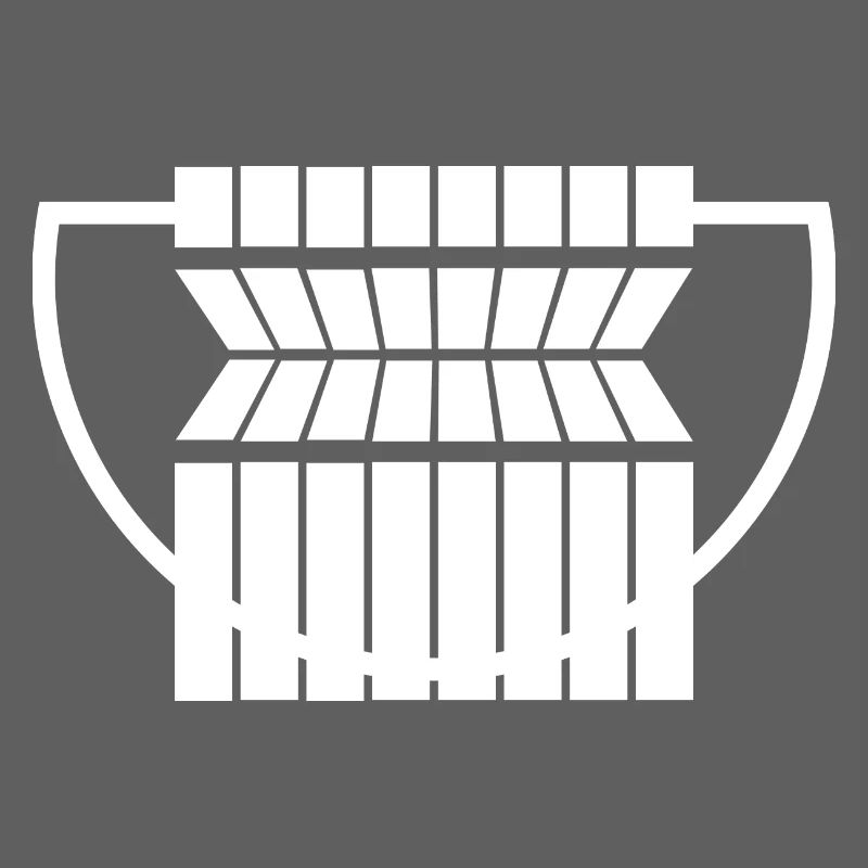 Abstract Geometric Pattern on Monochrome
