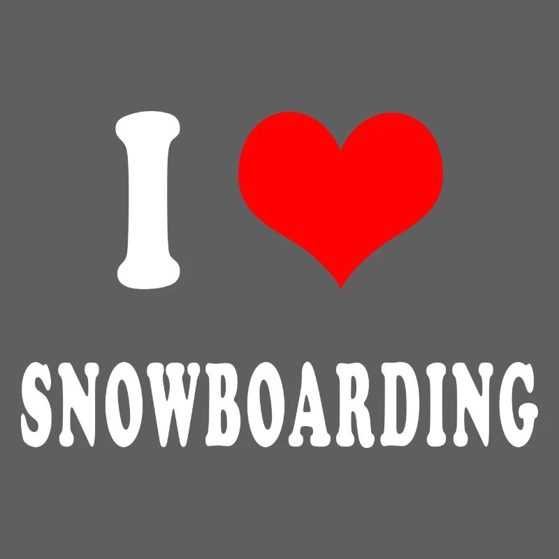 J'adore le snowboard