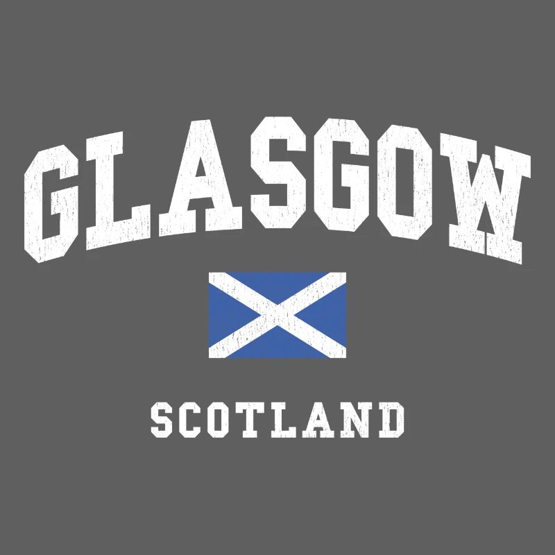 Graphique du drapeau de l’Écosse de Glasgow
