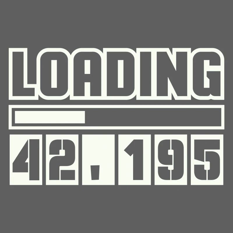 Loading 42,195 Marathon