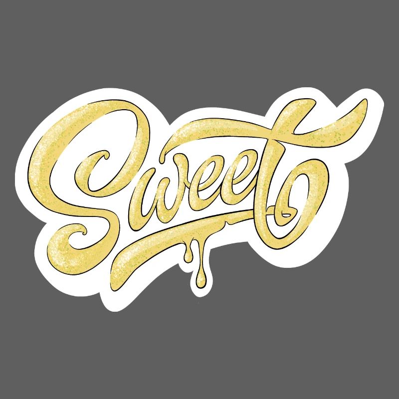 Conception de typographie Sweet Script