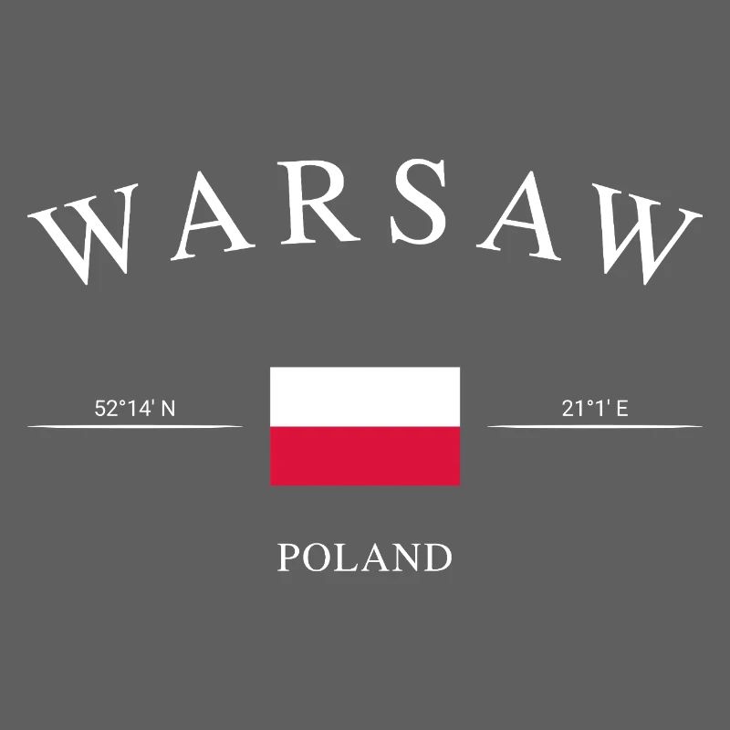 Varsovie, Pologne – Souvenir et cadeau de vacances
