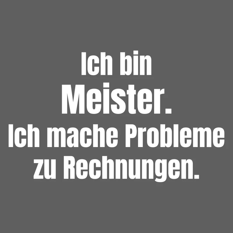 Master of problems to invoices