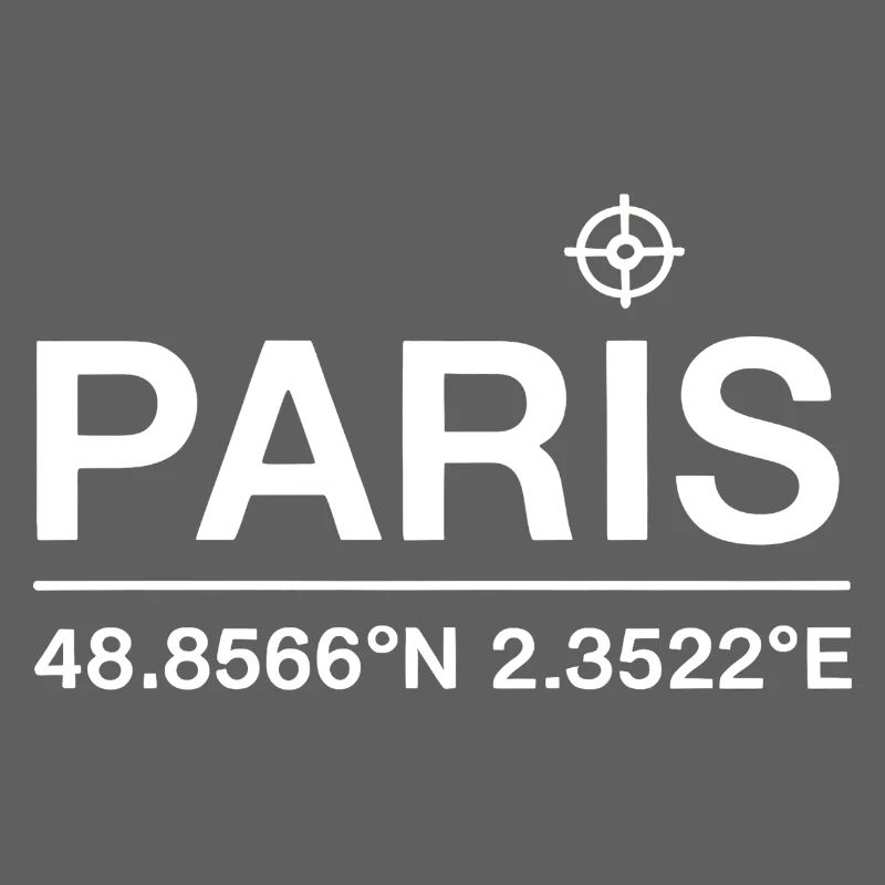 Paris Coordinate Frankreich Reise