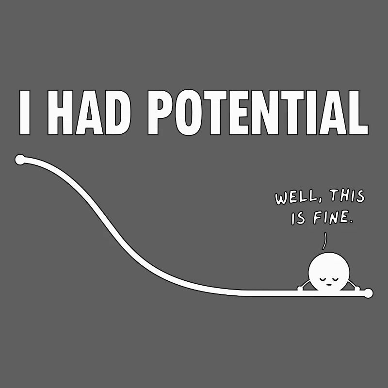 I Had Potential Curves Humor