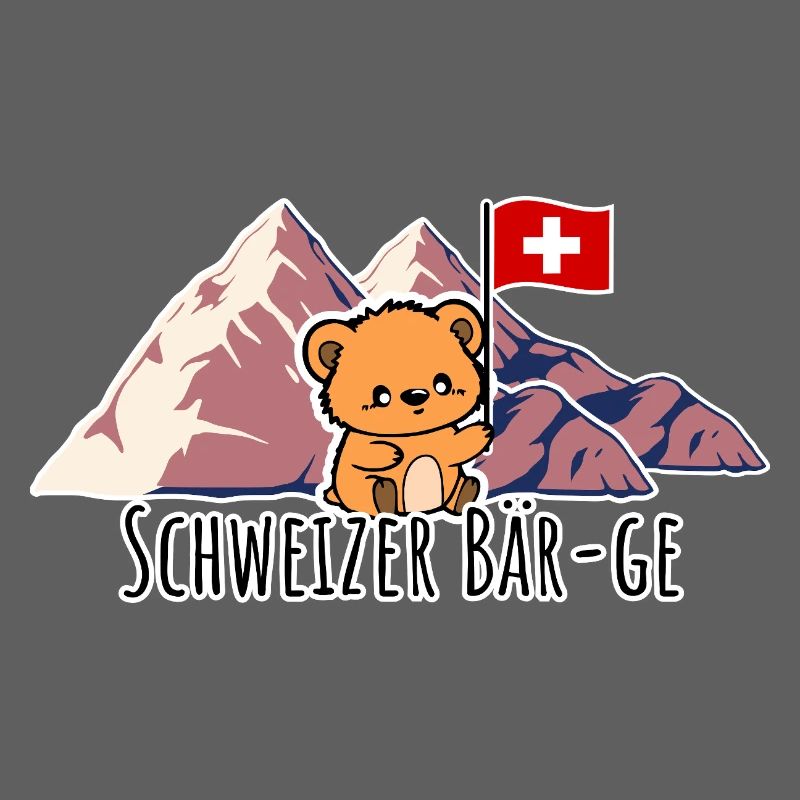Schweizer Berge äh Bär-ge! putziger Schweizer Bär