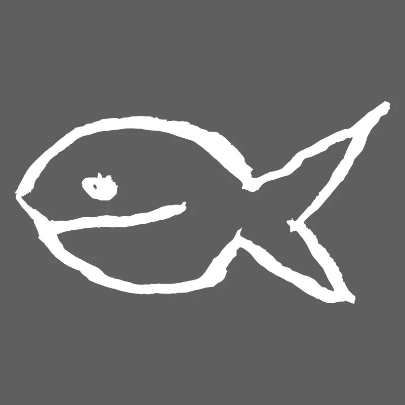 Fish - minimal vector illustration