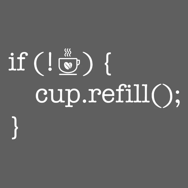 Coffee code lover software developer programmer