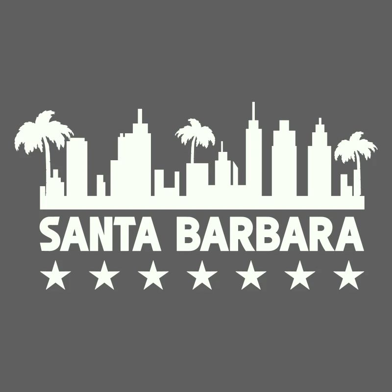 Santa Barbara Coastal Skyline