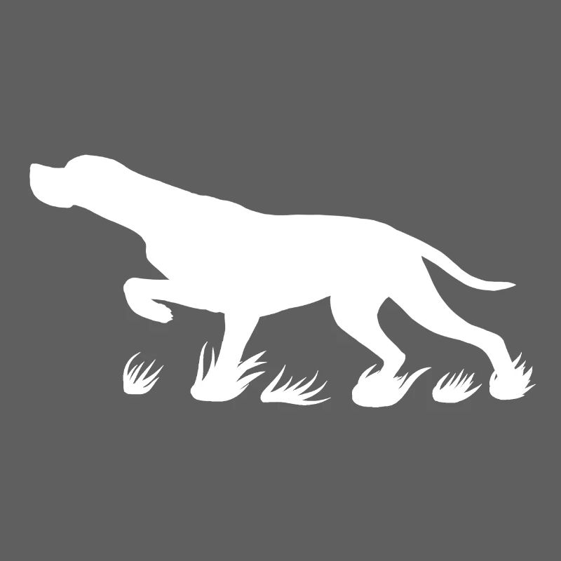 Pointer protruding (white)