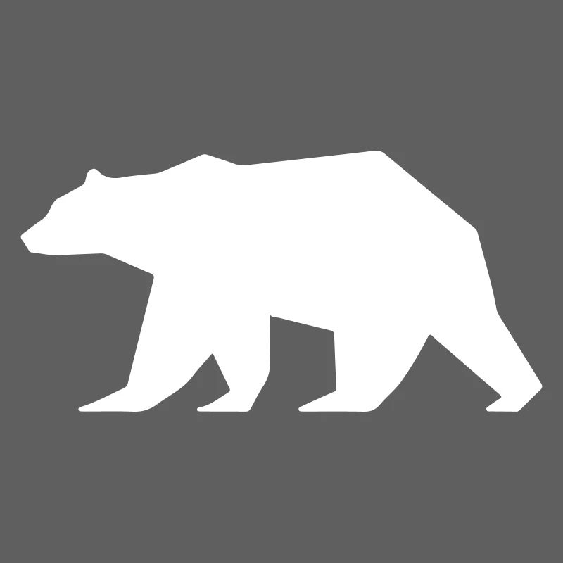 Bear Grizzly Logo Polar Bear