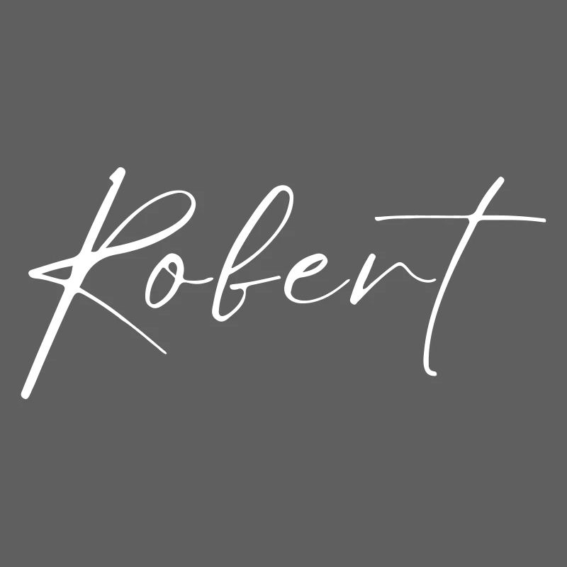 Robert Name T-Shirt Gift for Men