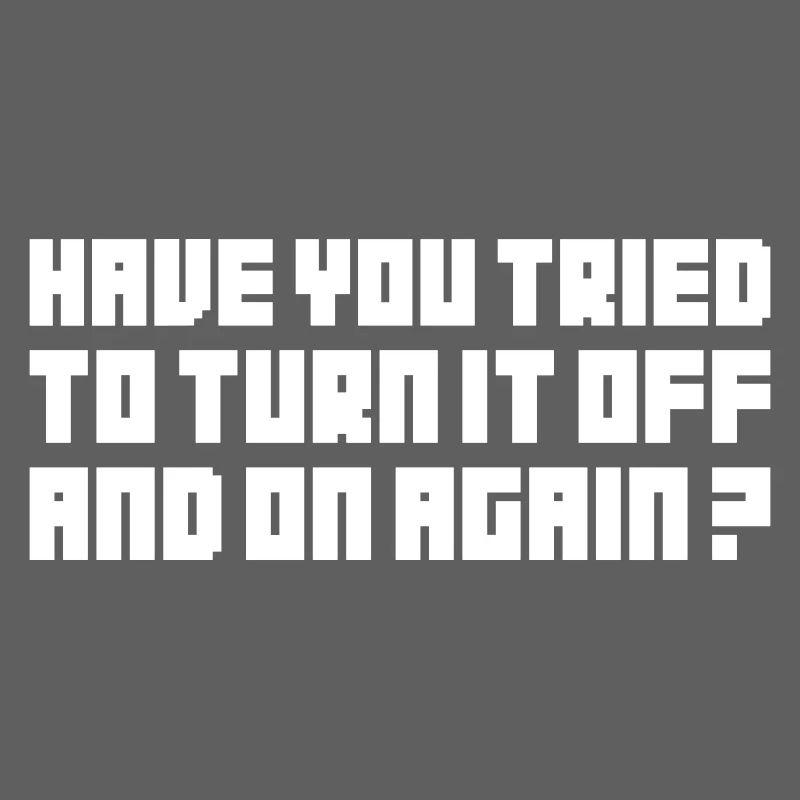 Turning It Off – Nerd Geek Computer Support TBBT