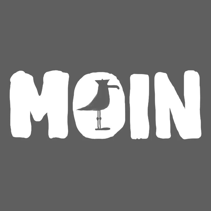 Moin avec la mouette