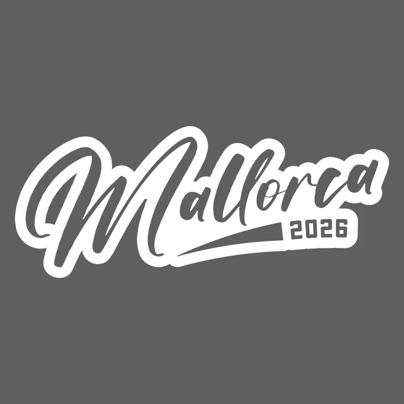 Lettrage Mallorca 2026