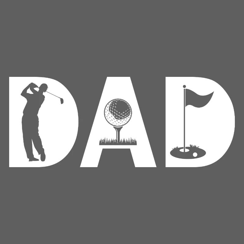  golf dad papa golfer 