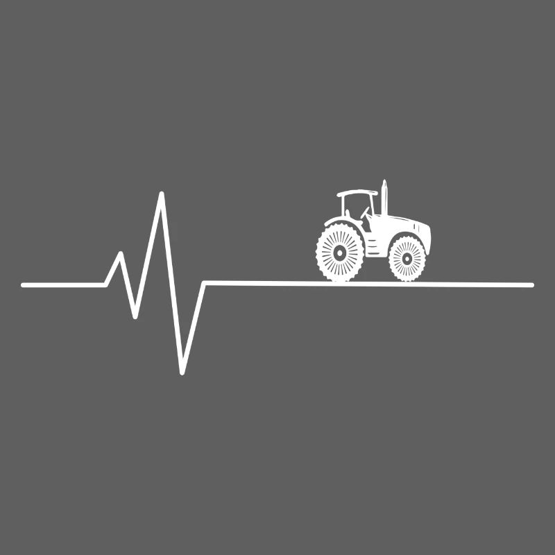 Tractor Heartbeat Farmer