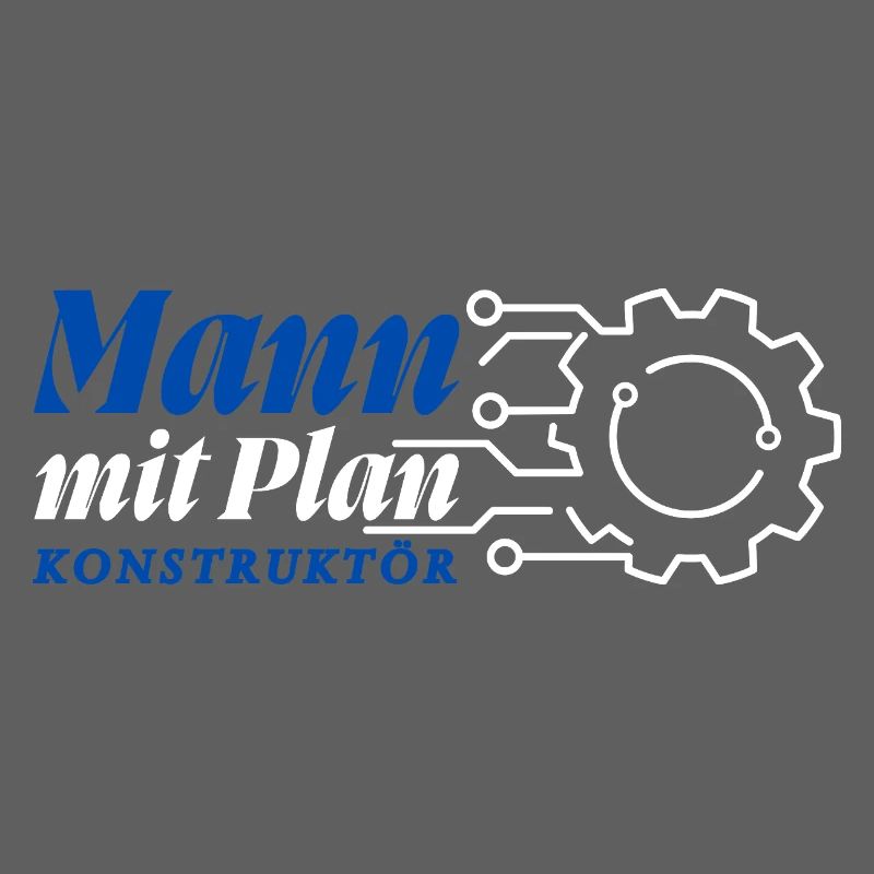 Mann mit Plan - Konstruktör, Konstrukteur