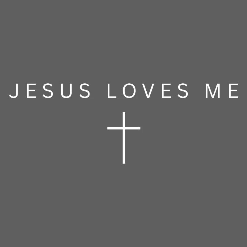 Conception de croix de Jésus m’aime
