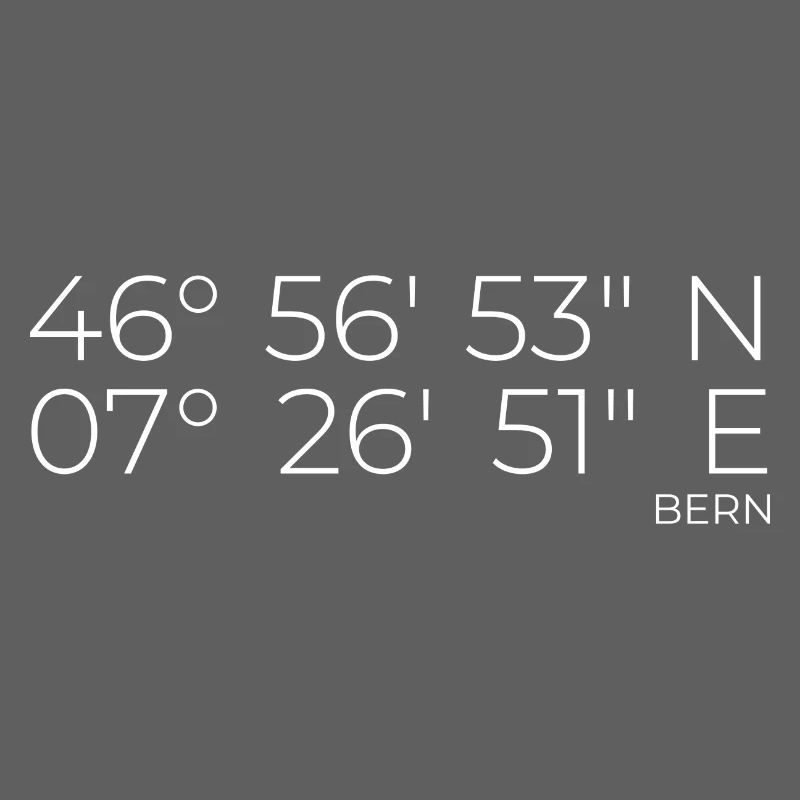 Coordinates Bern