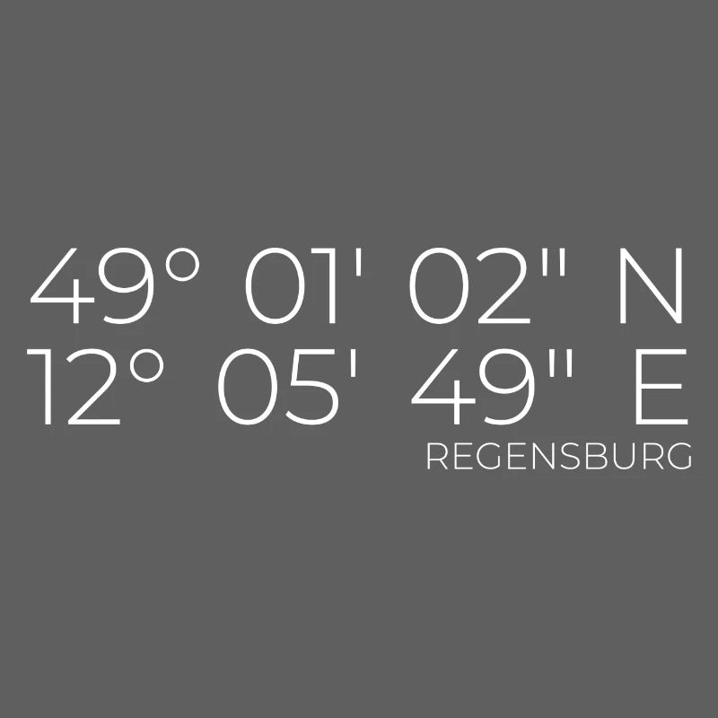coordinates Regensburg