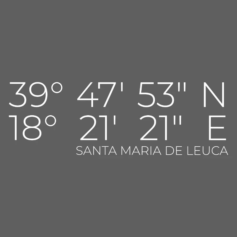 Coordinates: Santa Maria de Leuca, Apulia, Italy