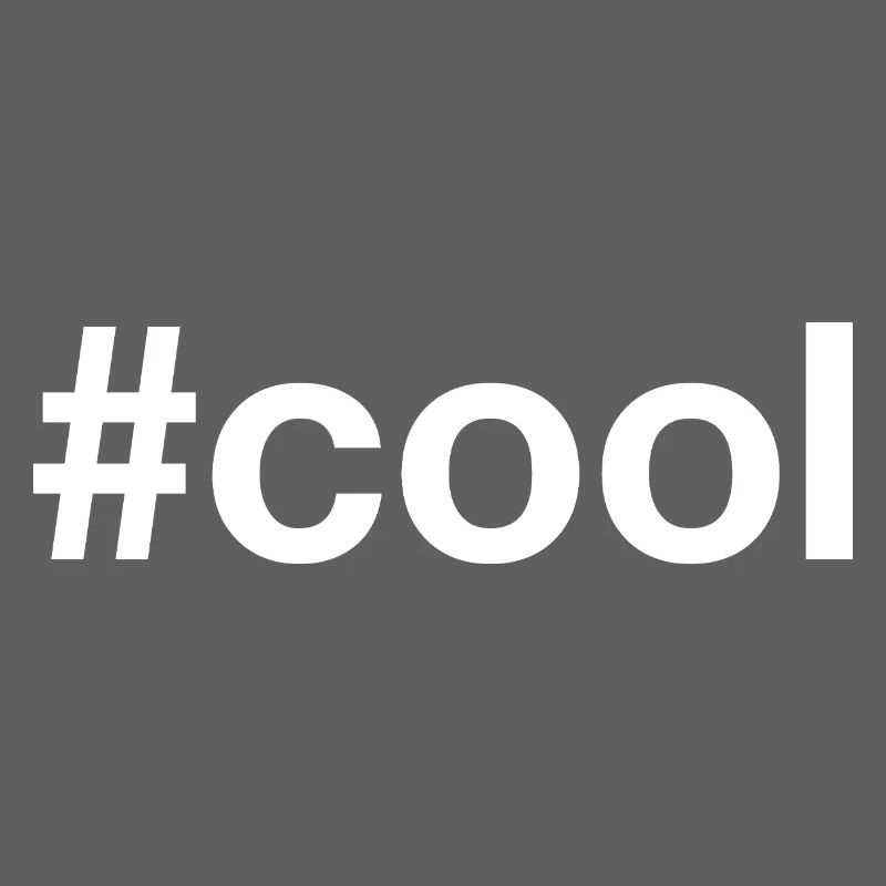 COOL Hashtag