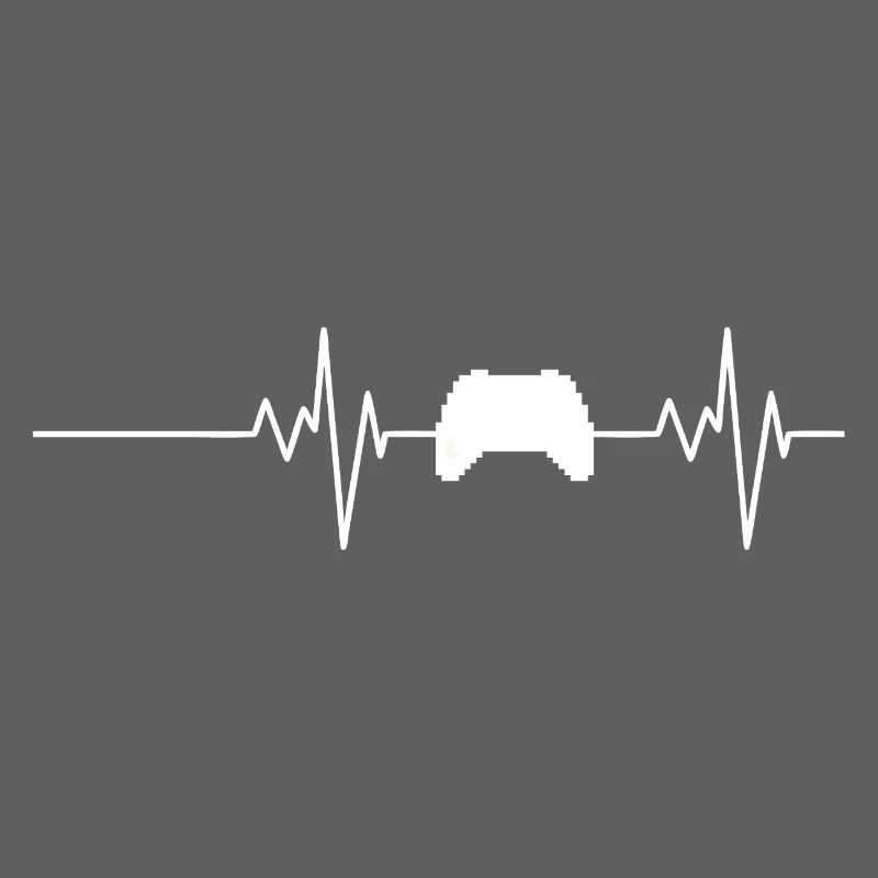 Heartbeat Gaming Gamer Gift