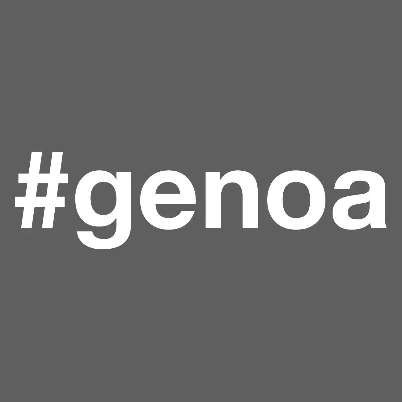 genoa white hashtag