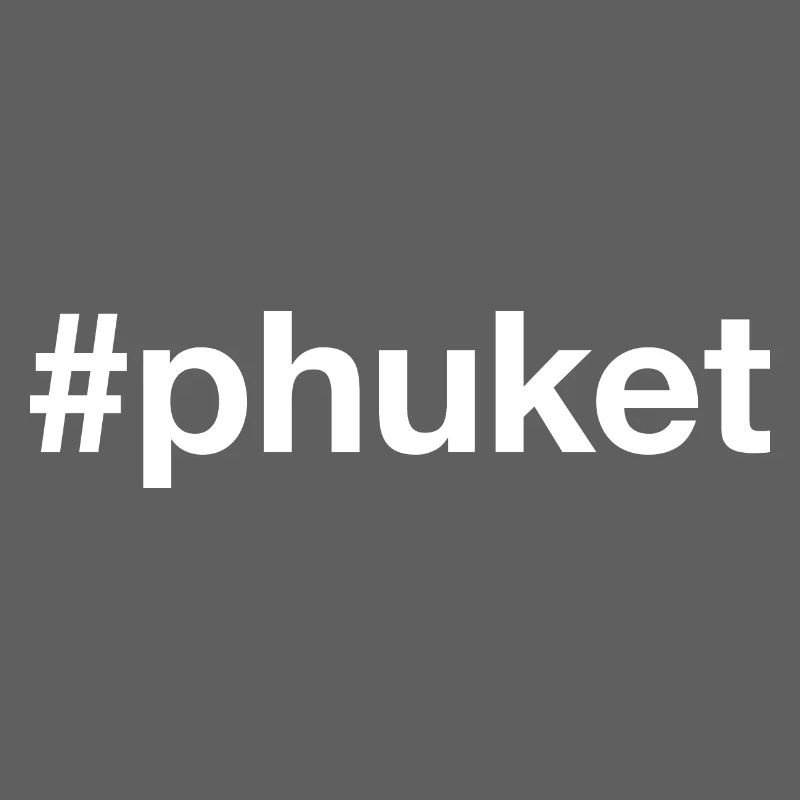 PHUKET Hashtag Indonesien
