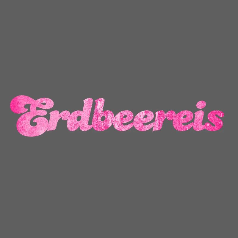 Erdbeereis Eis Fan Sommer Erdbeeren Erdbeer süß