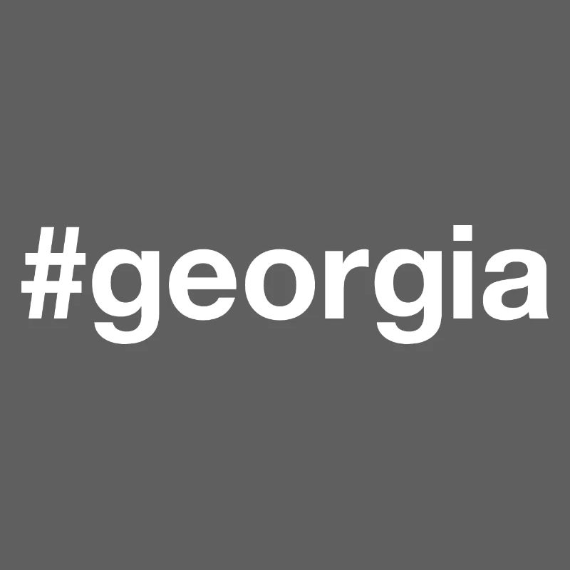 GEORGIA Hashtag