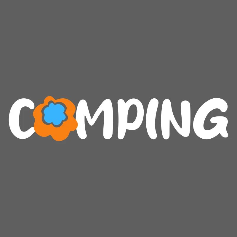 Camping Blume Comic Caravan Van Life Wohnmobil Fan