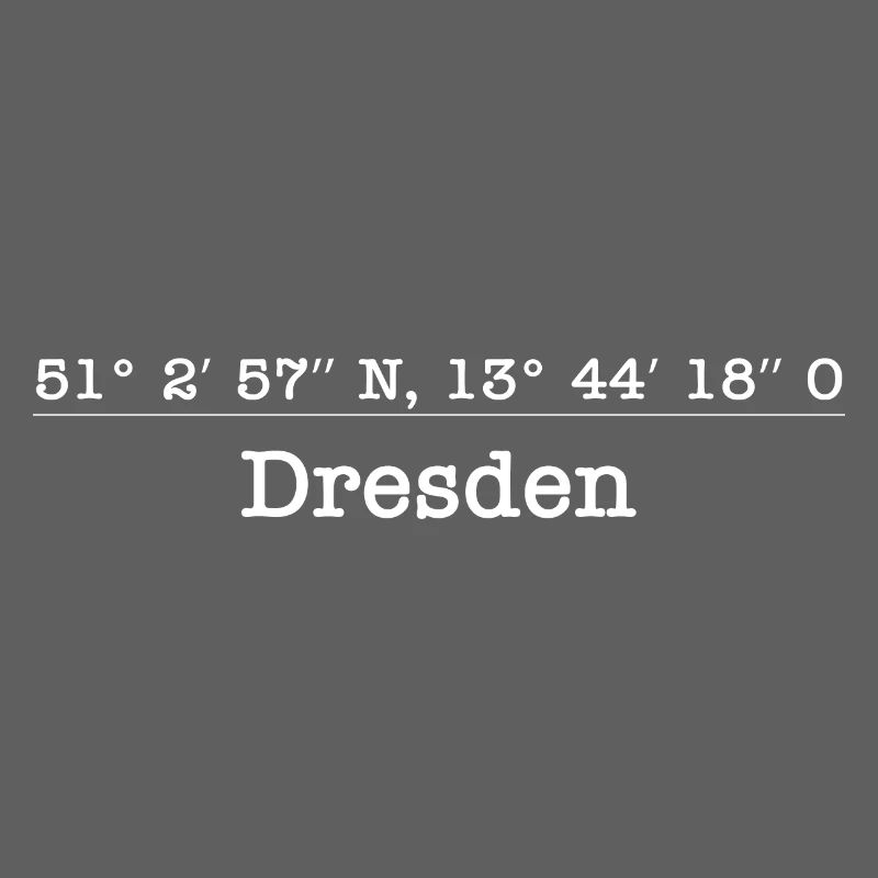 Coordinates Dresden