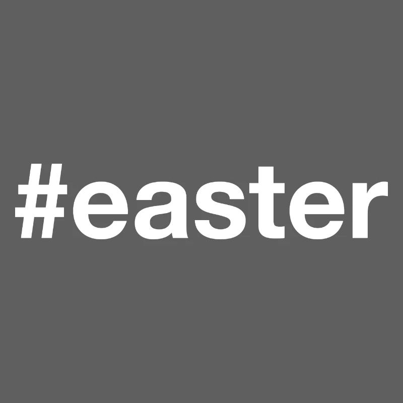 Hashtag de Pâques Ostern