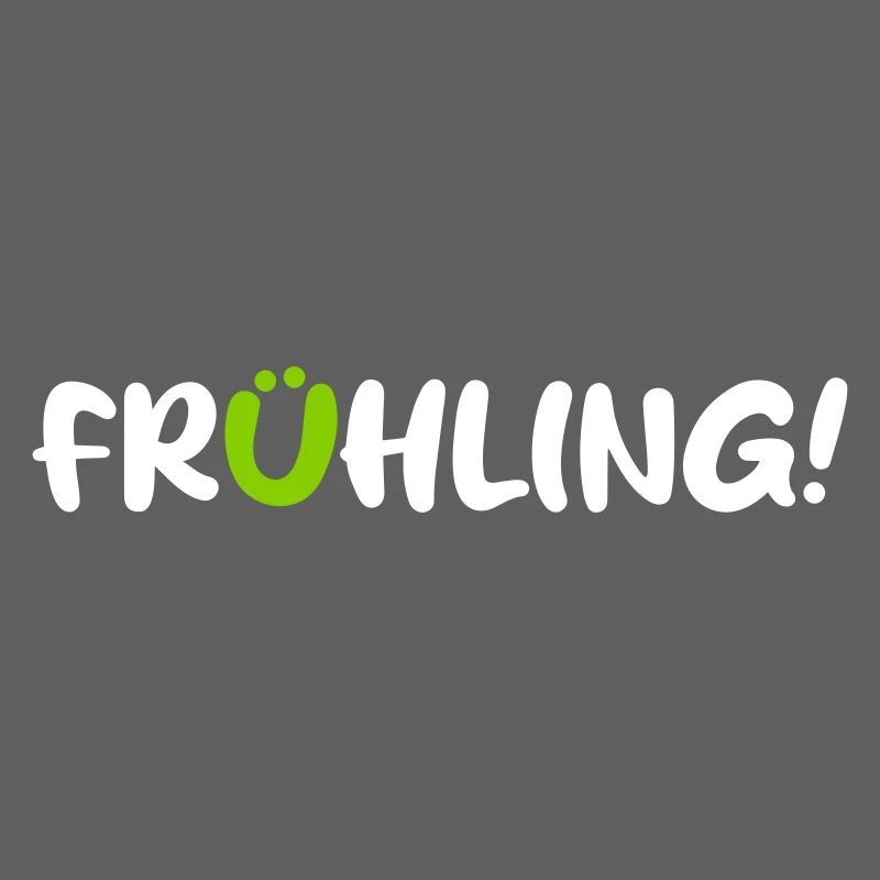 Frühling Saison Camping coole Quotes Comic Gesicht