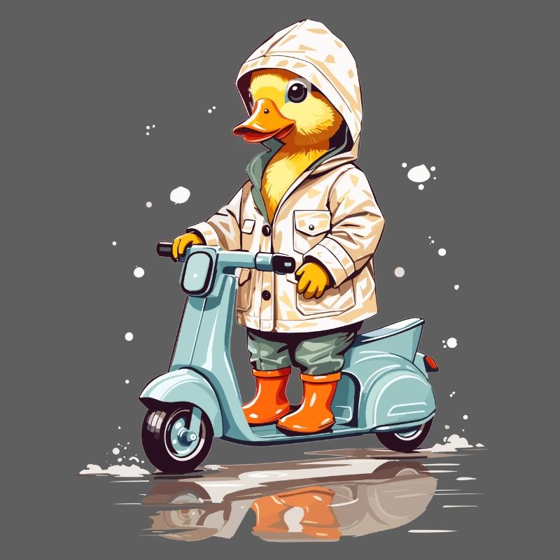 Duck with Roller
